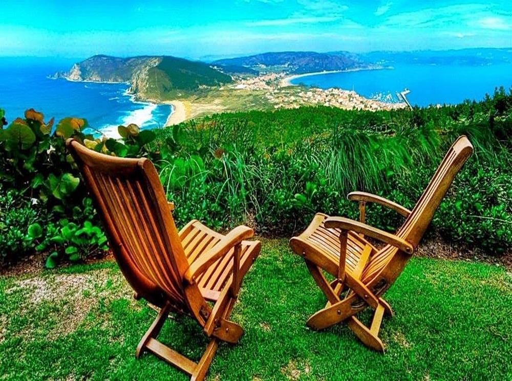 Apartamento Paseo Del Puerto Finisterre Bagian luar foto