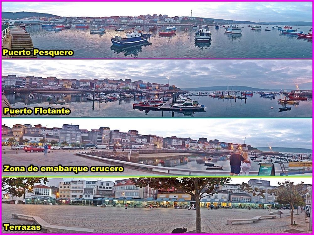 Apartamento Paseo Del Puerto Finisterre Bagian luar foto